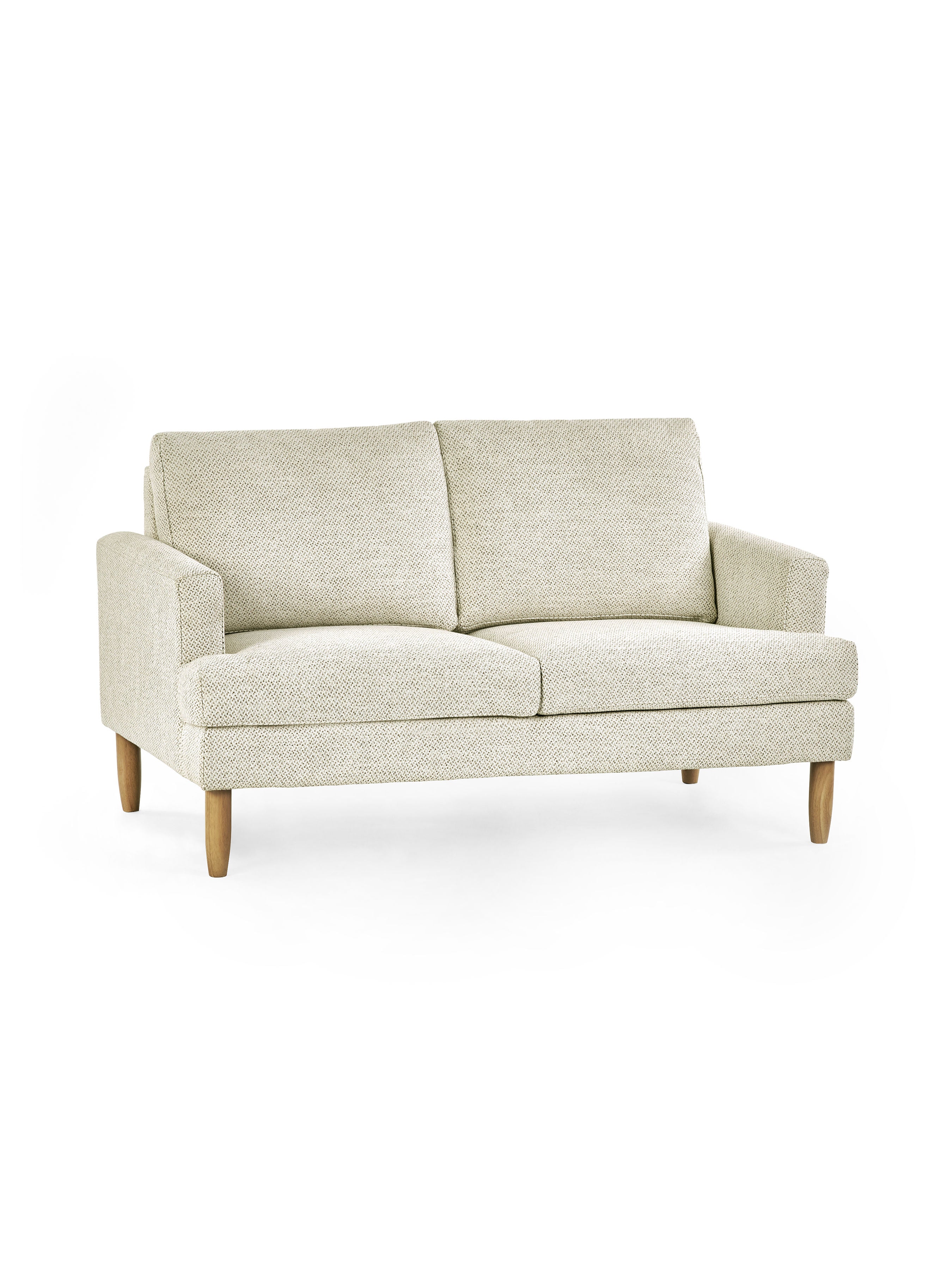 Camilla Beige Pearl Barley Sofa | 2 Seater